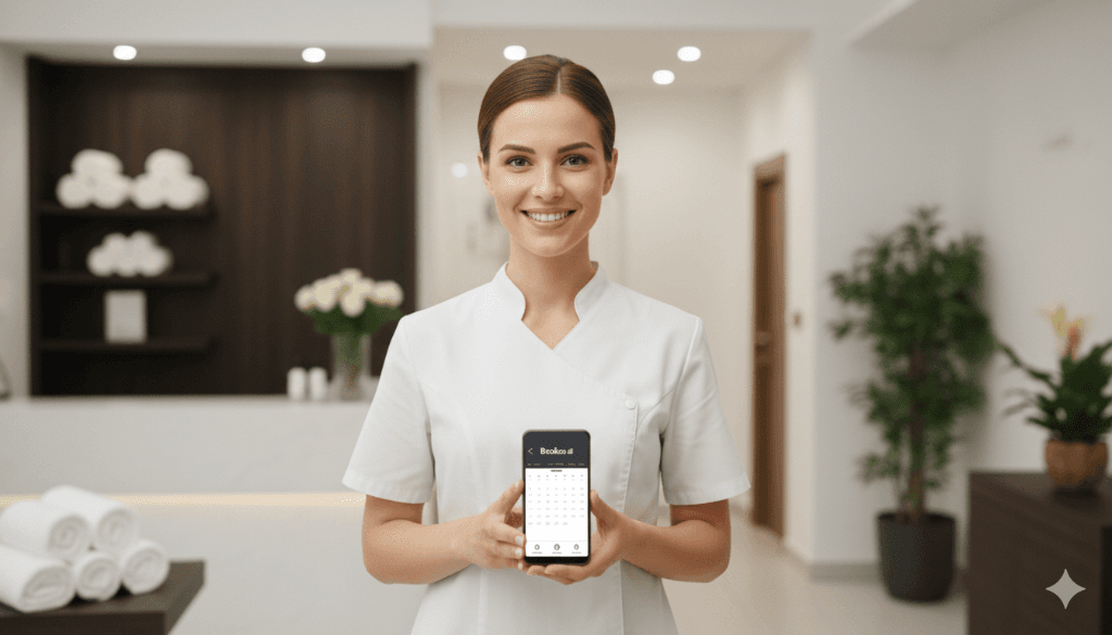 Aplikacija za naročanje terminov za wellness centre